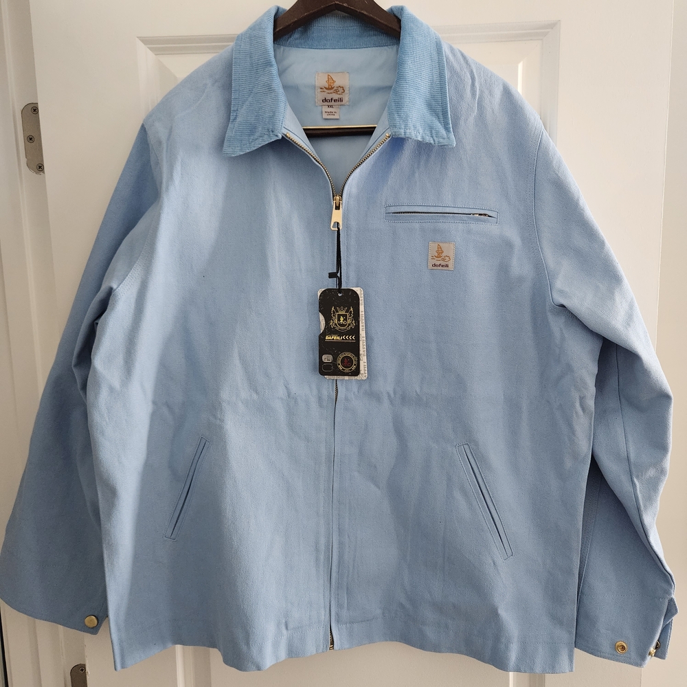 Men's Light Blue Dafeili Jacket
